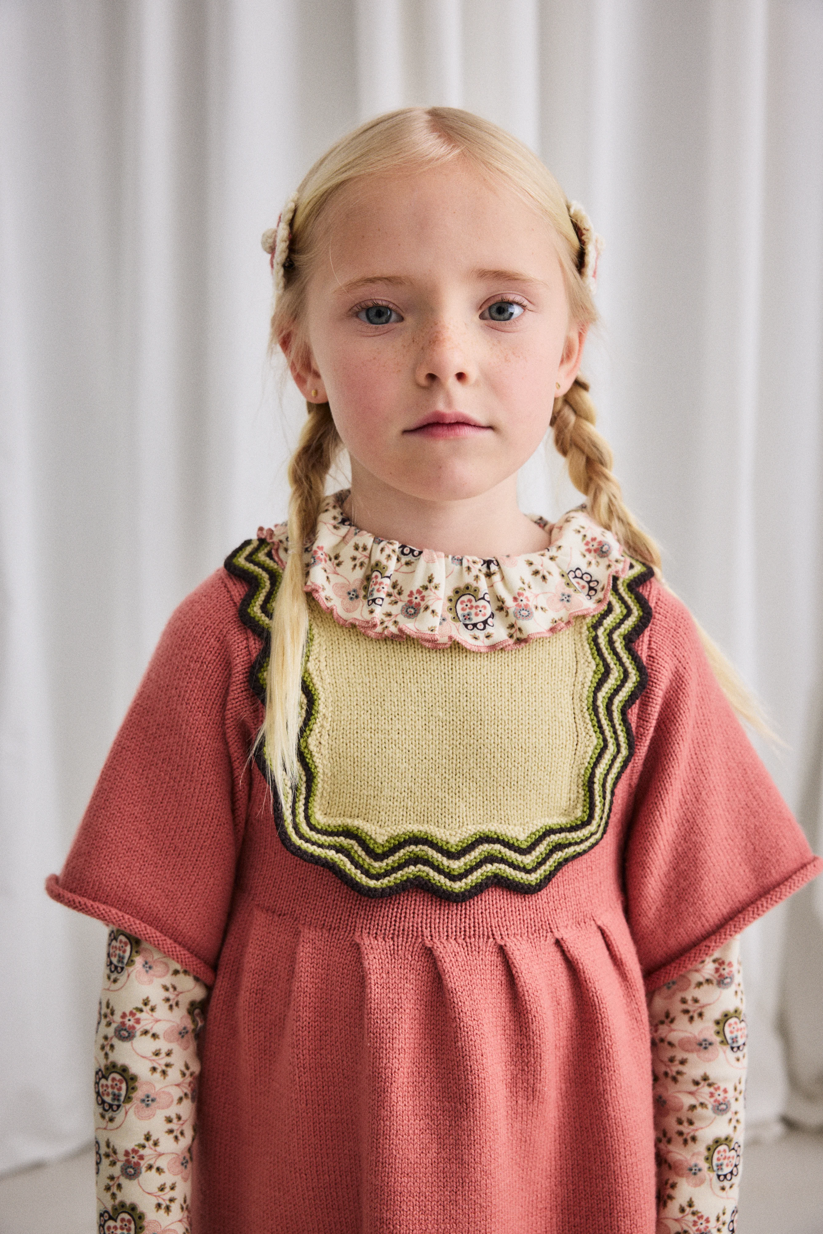 Chevron Bib Dress - Image 5